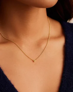 gorjana Wilder Mini Alphabet Necklace Hot
