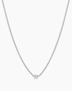 gorjana Wilder Mini Alphabet Necklace Hot