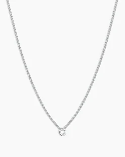 gorjana Wilder Mini Alphabet Necklace Hot