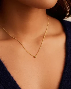 gorjana Wilder Mini Alphabet Necklace Hot