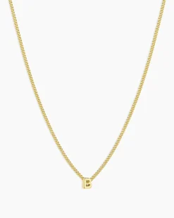 gorjana Wilder Mini Alphabet Necklace Hot