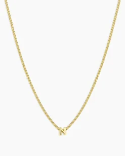 gorjana Wilder Mini Alphabet Necklace Hot
