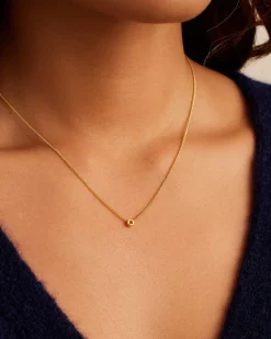 gorjana Wilder Mini Alphabet Necklace Hot