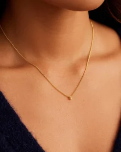 gorjana Wilder Mini Alphabet Necklace Hot