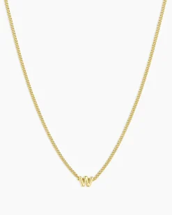 gorjana Wilder Mini Alphabet Necklace Hot