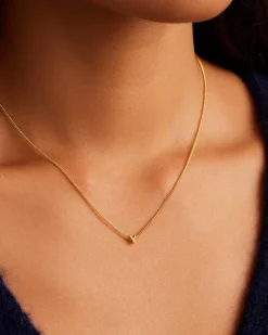 gorjana Wilder Mini Alphabet Necklace Hot