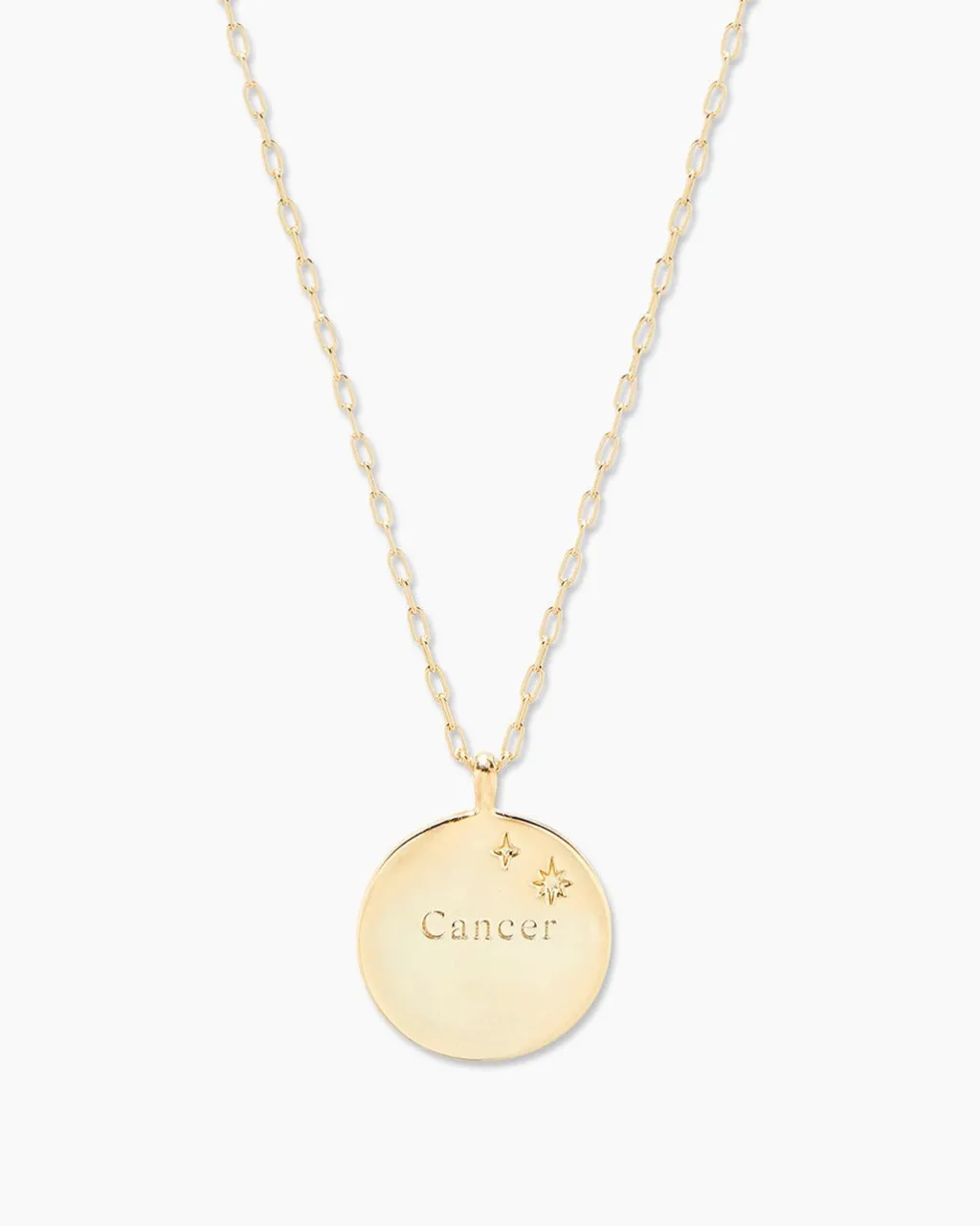 gorjana Zodiac Necklace 18k Gold Plated Outlet