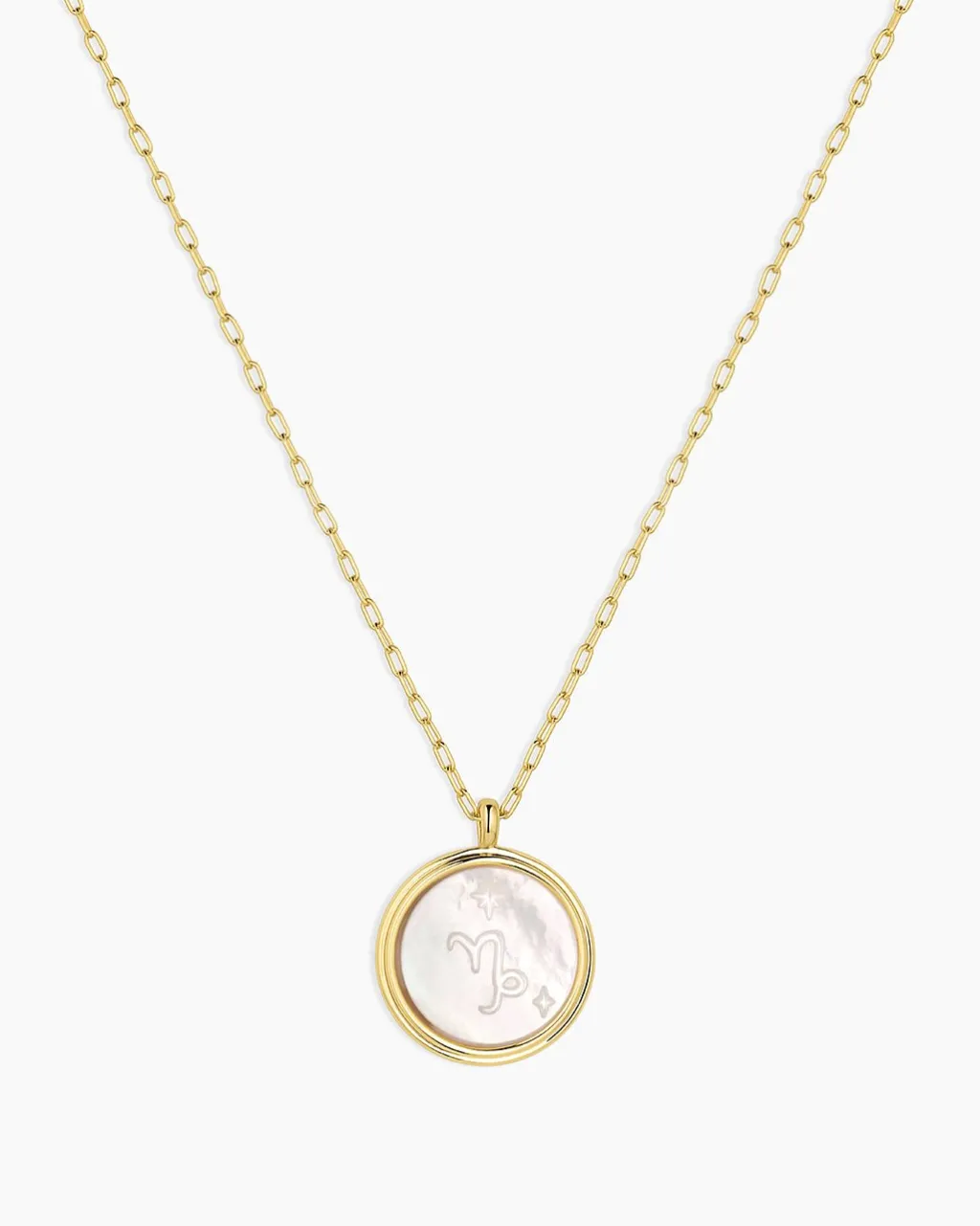 gorjana Zodiac Necklace 18k Gold Plated Outlet