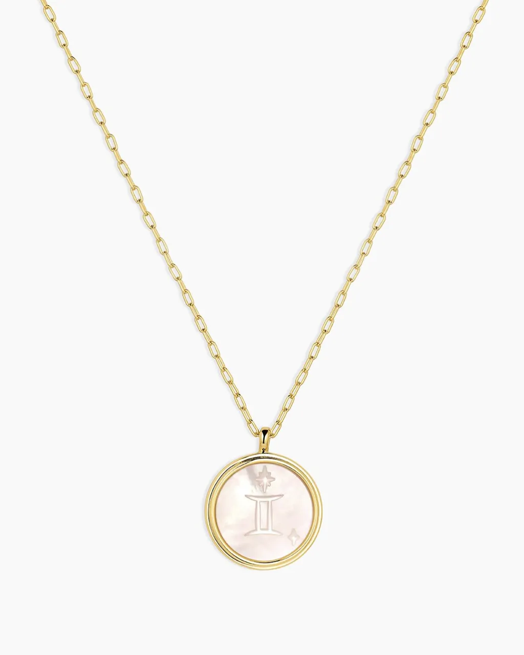 gorjana Zodiac Necklace 18k Gold Plated Outlet
