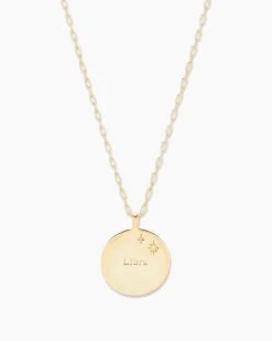 gorjana Zodiac Necklace 18k Gold Plated Outlet