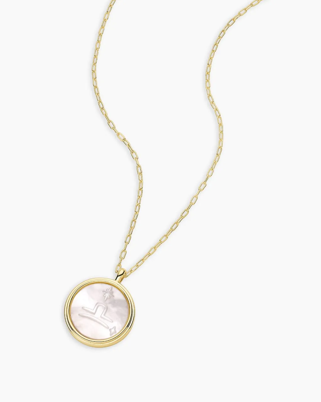 gorjana Zodiac Necklace 18k Gold Plated Outlet