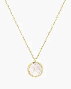 gorjana Zodiac Necklace 18k Gold Plated Outlet