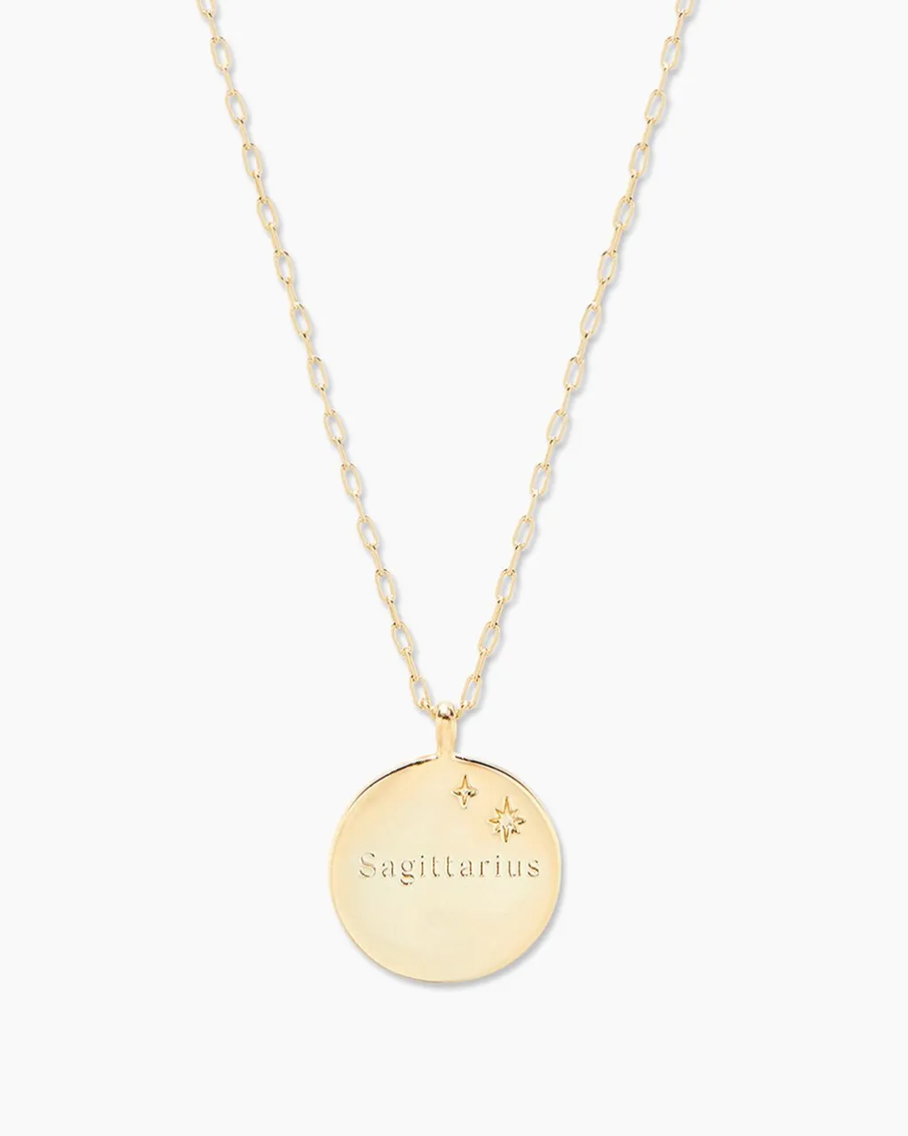 gorjana Zodiac Necklace 18k Gold Plated Outlet